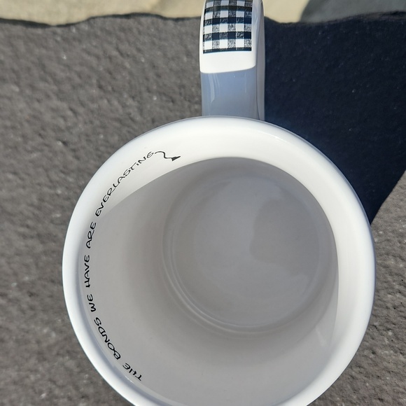 EUC Enesco Mother Daughter Ceramic Mug - Black and White - Picture 2 of 7